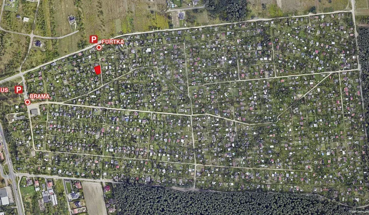 Działka rod Konin Wilków, ul. Świętojańska