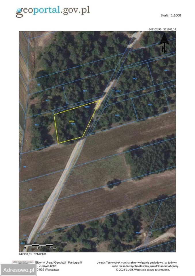 Działka budowlana Łacha, ul. Księcia Witolda. Zdjęcie 2