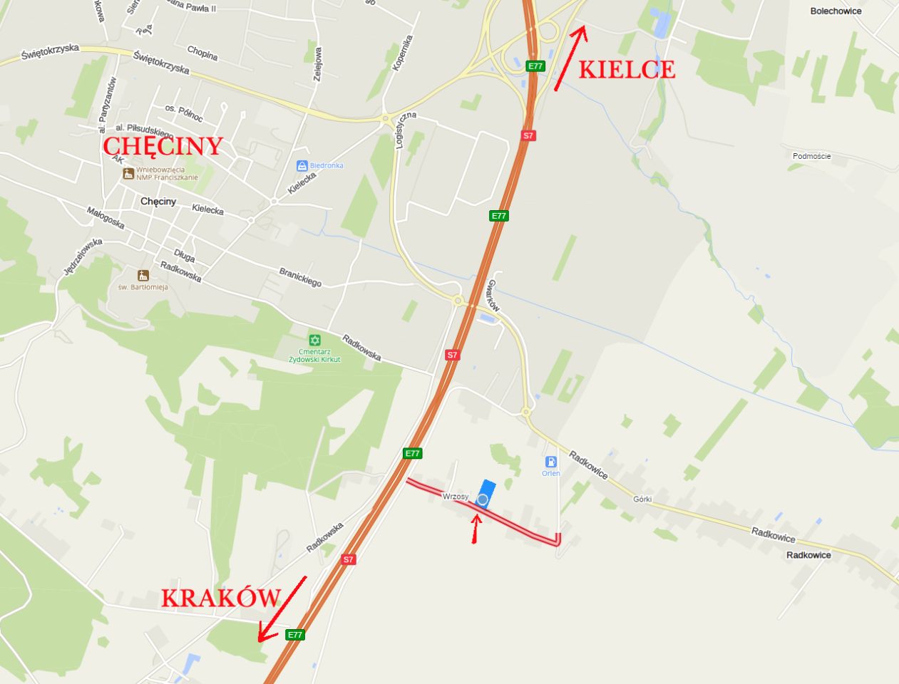 Działka budowlana Starochęciny Wrzosy. Zdjęcie 2