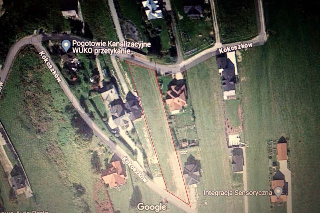 Działka budowlana Nowy Targ Kokoszków, ul. Kokoszków. Zdjęcie 2