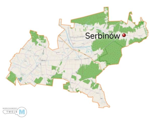 Działka budowlana Serbinów. Zdjęcie 10