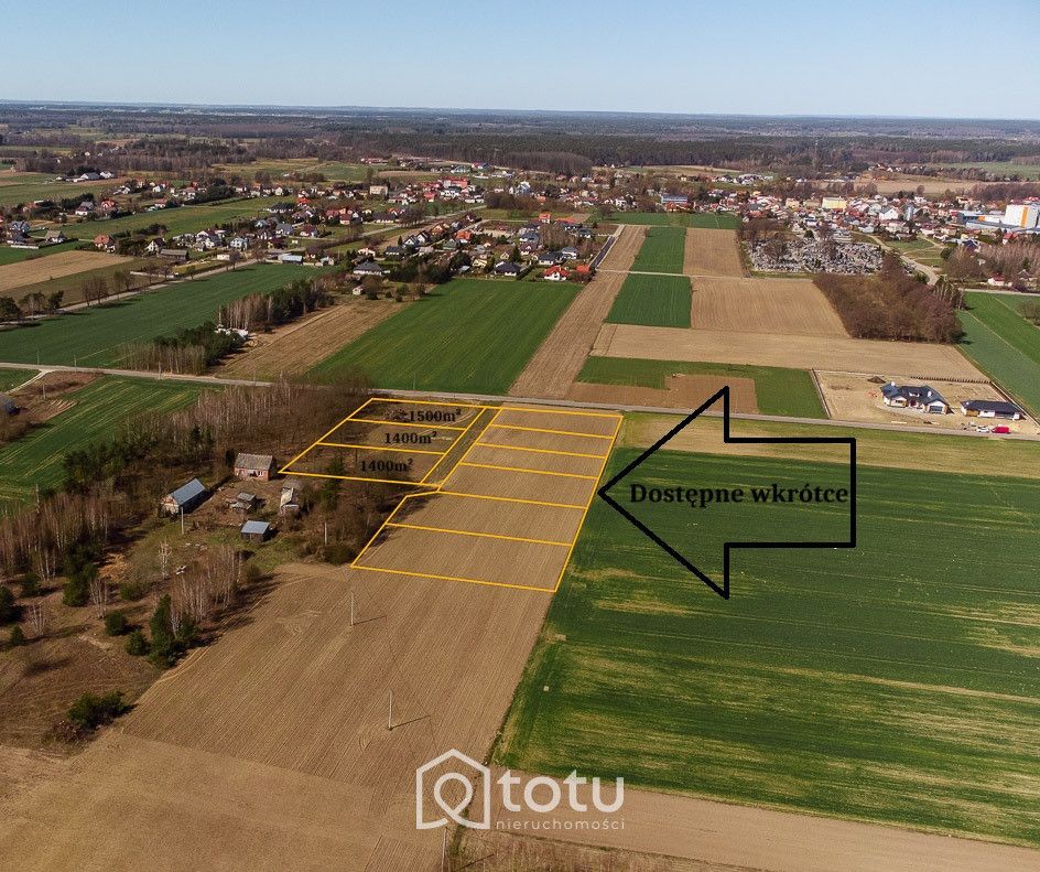 Działka budowlana Wymysły. Zdjęcie 7