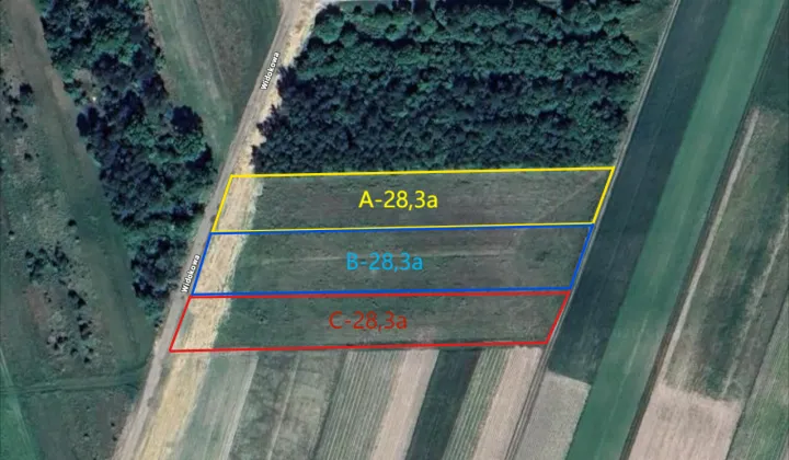 Działka budowlana Bieliny, ul. Widokowa