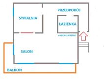 Mieszkanie 2-pokojowe Kraków Stare Miasto, ul. Krupnicza. Zdjęcie 4
