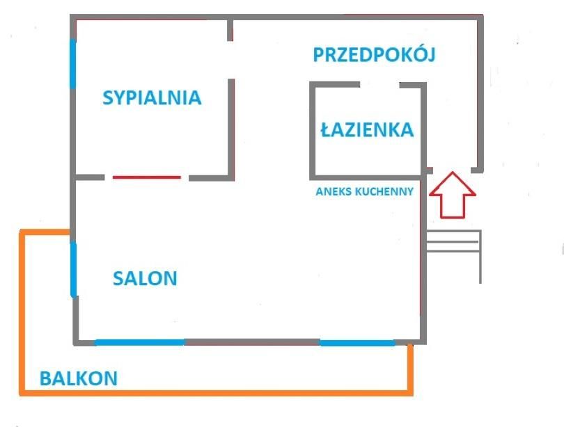 Mieszkanie 2-pokojowe Kraków Stare Miasto, ul. Krupnicza. Zdjęcie 5
