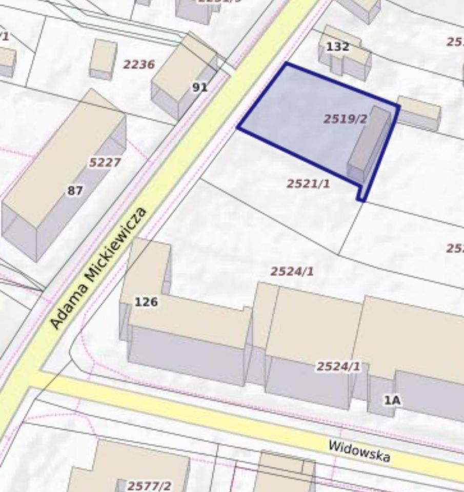 Działka budowlana Bielsk Podlaski, ul. Adama Mickiewicza. Zdjęcie 2