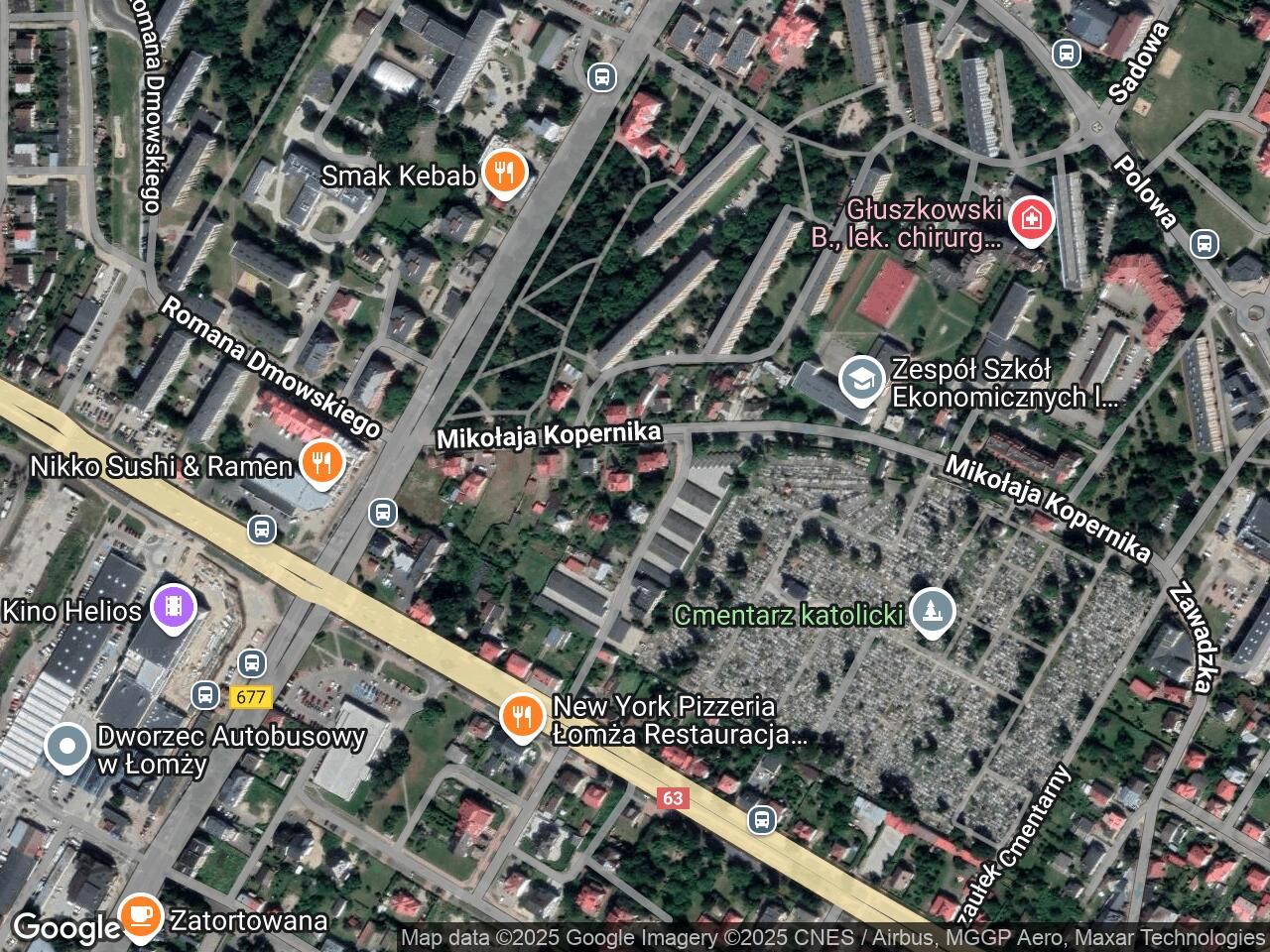 Garaż/miejsce parkingowe Łomża Śródmieście, ul. Mikołaja Kopernika