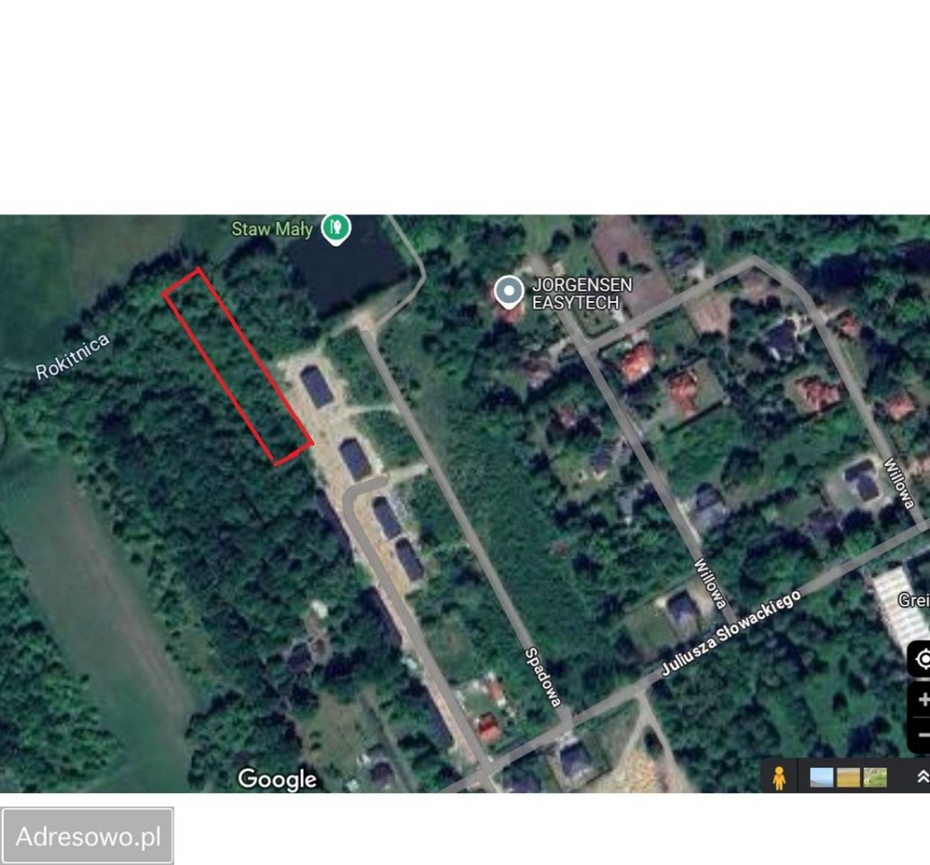 Działka budowlana Grodzisk Mazowiecki, ul. J. Słowackiego. Zdjęcie 1