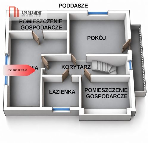 dom wolnostojący, 5 pokoi Biały Bór. Zdjęcie 29