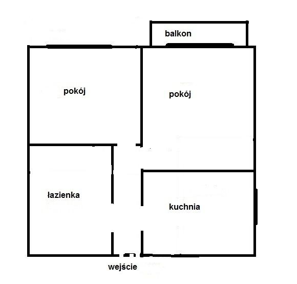 Mieszkanie 2-pokojowe Rzeszów Śródmieście, ul. Piastów. Zdjęcie 8