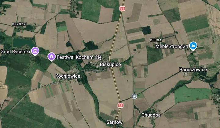 Działka budowlana Biskupice