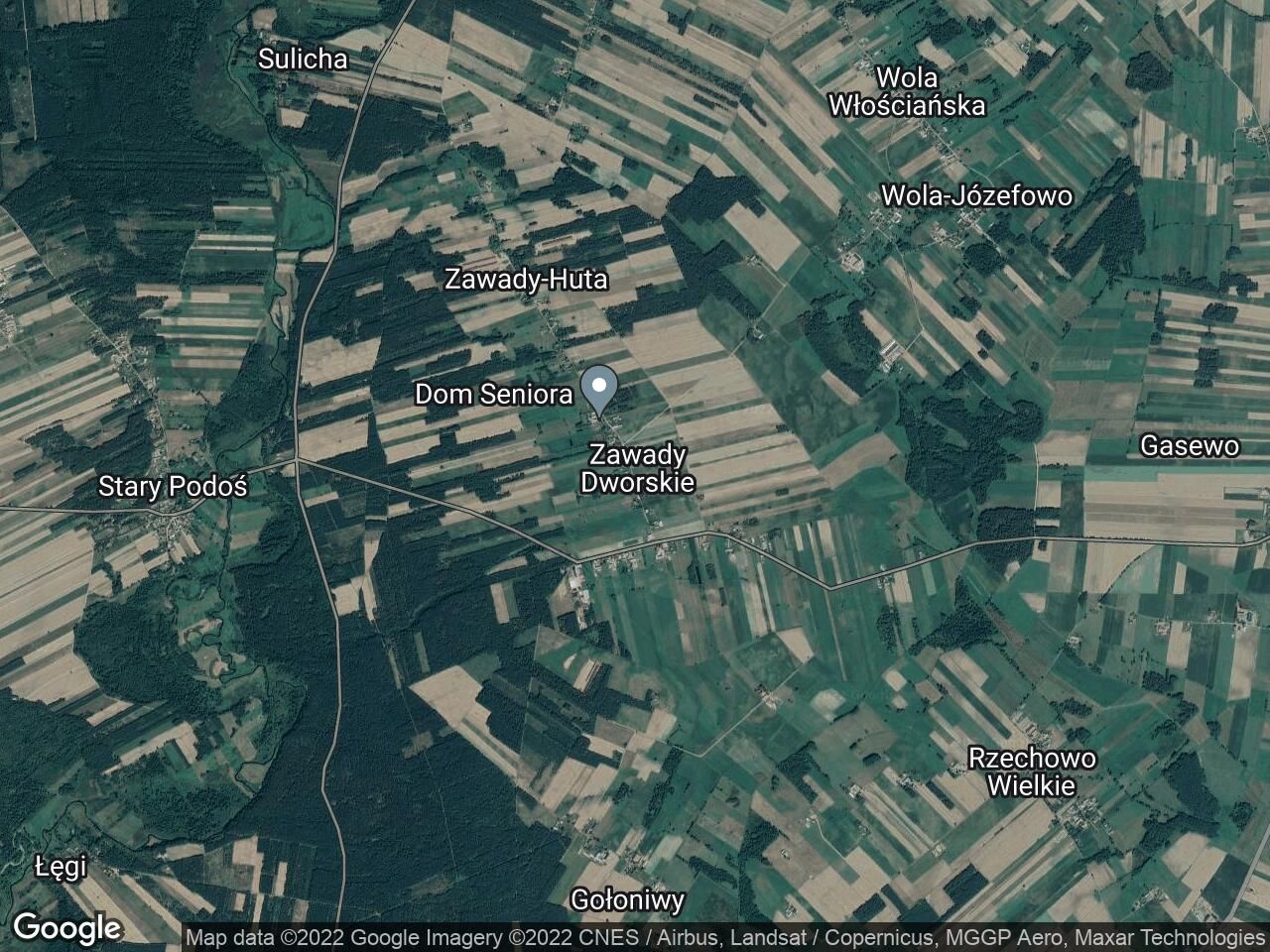 Działka leśna Zawady Dworskie. Zdjęcie 1