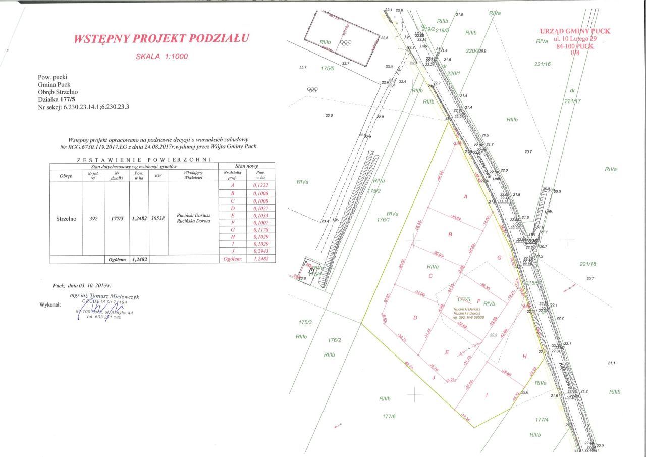 Działka rolno-budowlana Strzelno, ul. Kasztanowa. Zdjęcie 2
