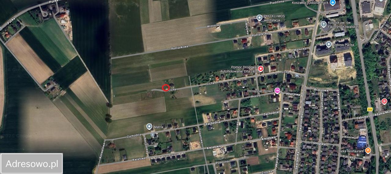 Działka budowlana Połczyno, ul. Cicha. Zdjęcie 2