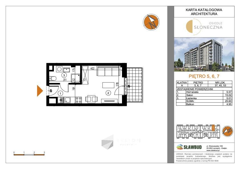 Mieszkanie 1-pokojowe Marki, ul. Słoneczna. Zdjęcie 4