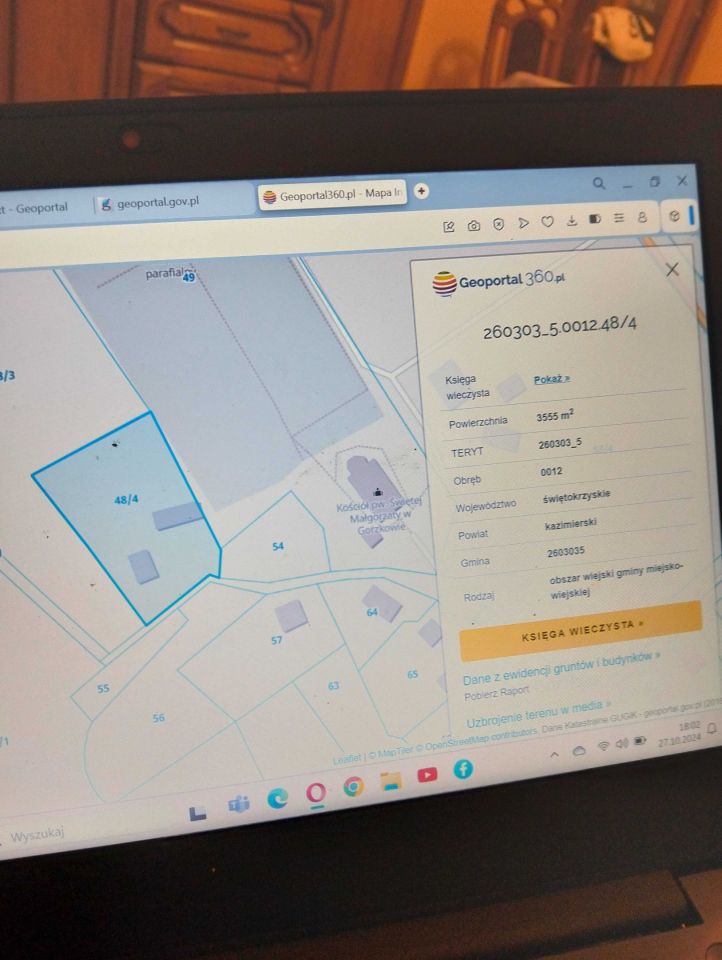 Działka rolno-budowlana Gorzków. Zdjęcie 3