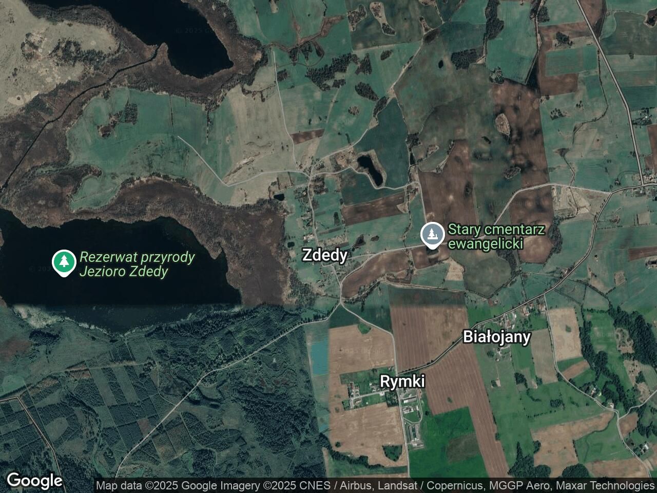 Działka rolna Zdedy
