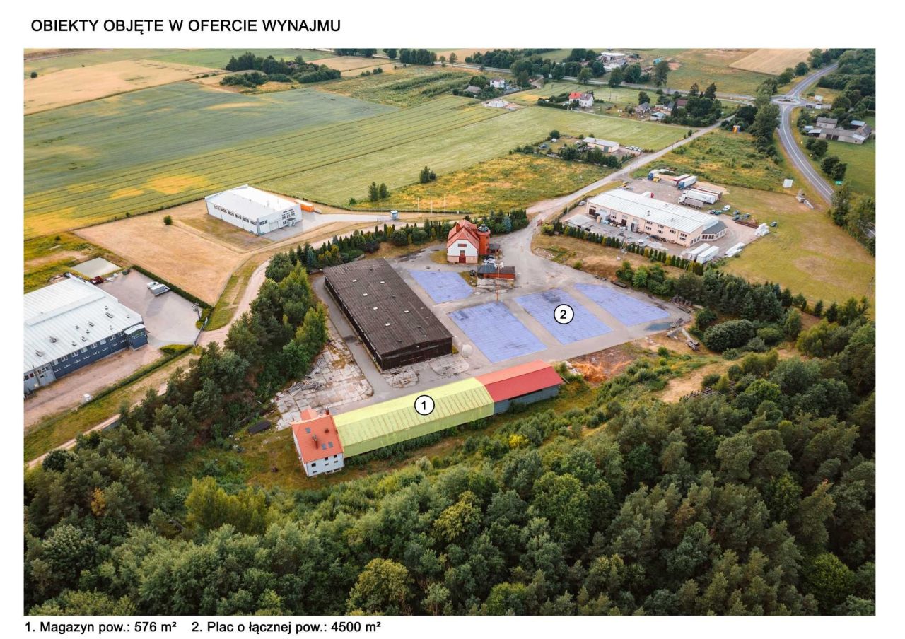 Hala/magazyn Nidzica. Zdjęcie 2