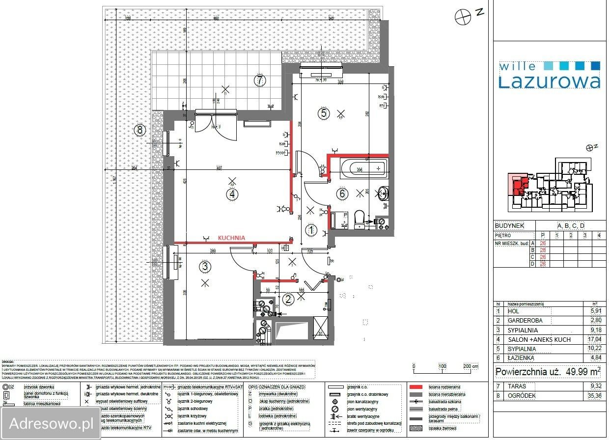 Mieszkanie 3-pokojowe Warszawa Bemowo, ul. Batalionów Chłopskich. Zdjęcie 4