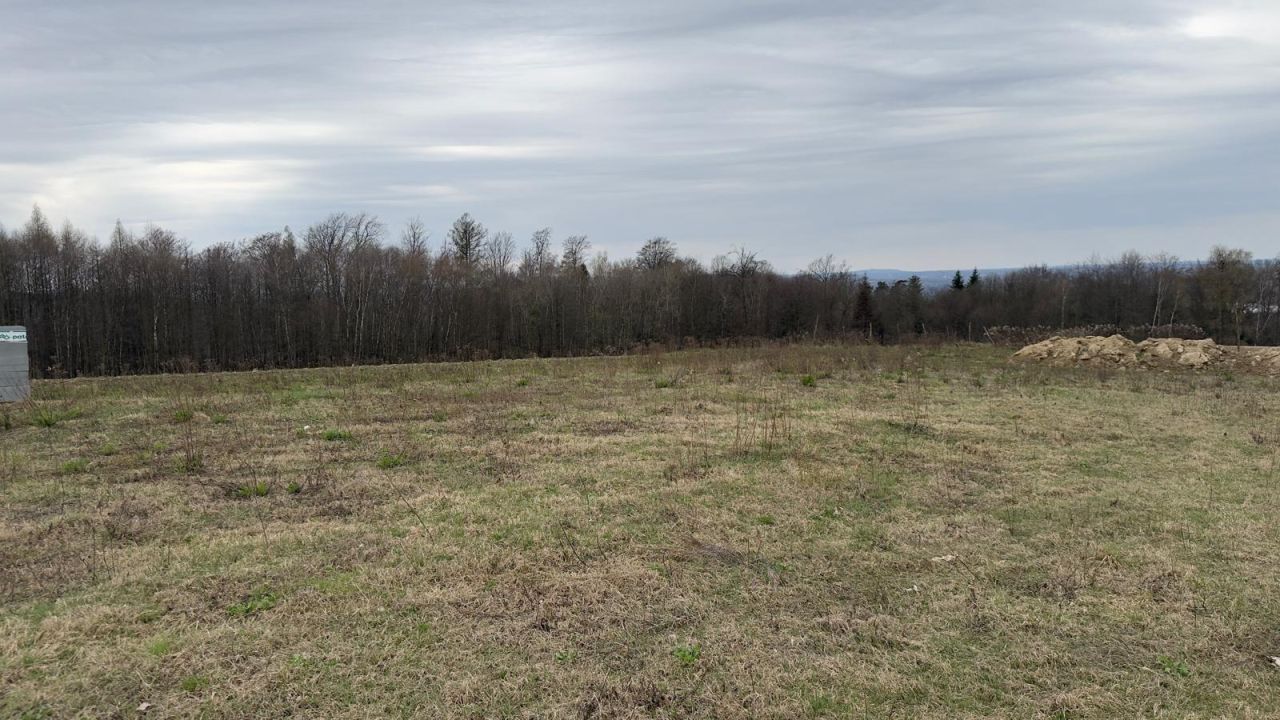 Działka budowlana Gębiczyna Dół od Głobikowej. Zdjęcie 4