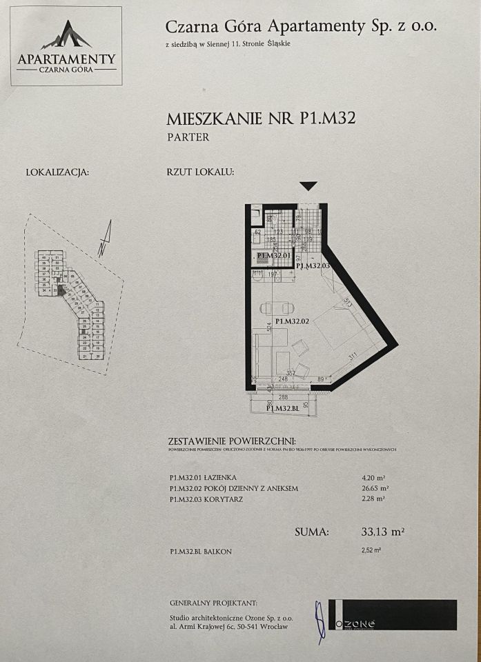 Mieszkanie 1-pokojowe Sienna. Zdjęcie 10