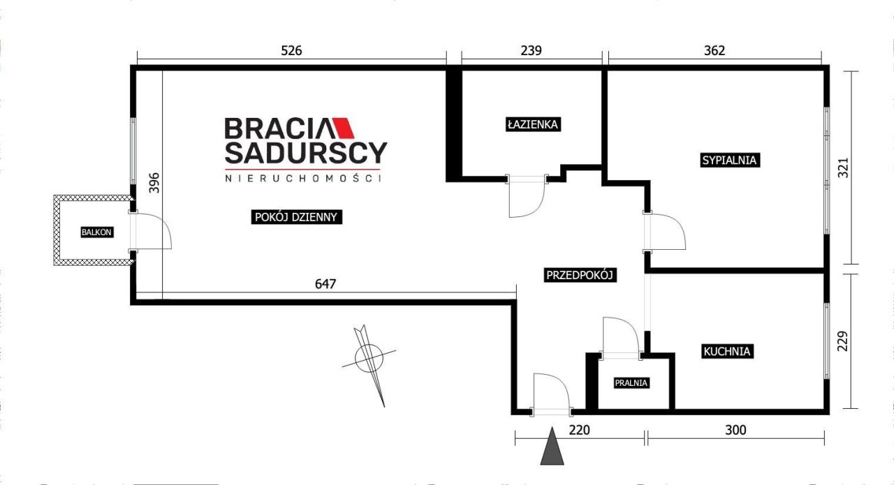 Mieszkanie 2-pokojowe Kraków Podgórze, ul. Śliska. Zdjęcie 3