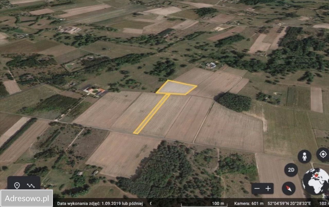 Działka rolno-budowlana Holendry Baranowskie. Zdjęcie 2