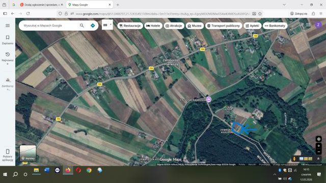 Działka budowlana Zemborzyn Pierwszy Zawodzie. Zdjęcie 1