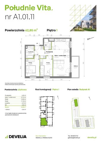 Mieszkanie 3-pokojowe Gdańsk Orunia Górna, ul. Kazimierza Wielkiego. Zdjęcie 7