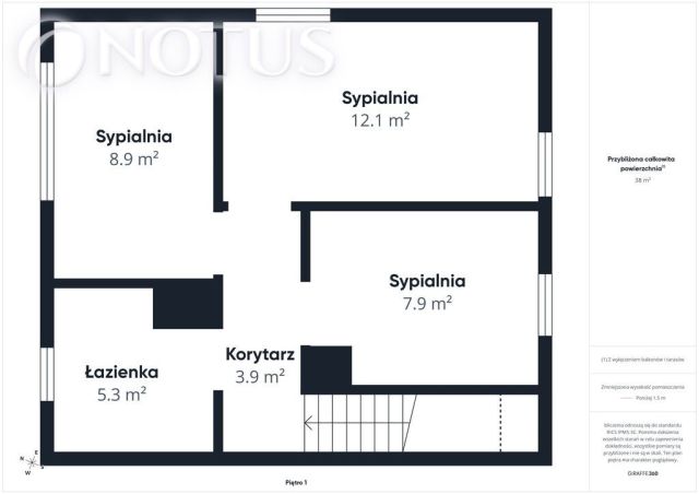 bliźniak, 4 pokoje Bydgoszcz. Zdjęcie 17