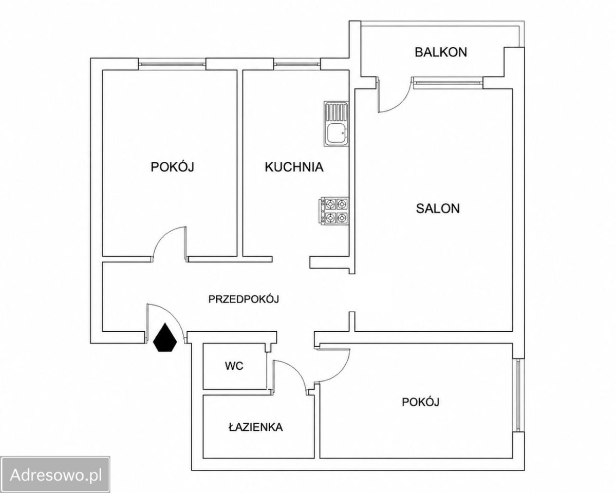 Mieszkanie 3-pokojowe Warszawa Targówek, ul. Aleksandra Gajkowicza. Zdjęcie 11