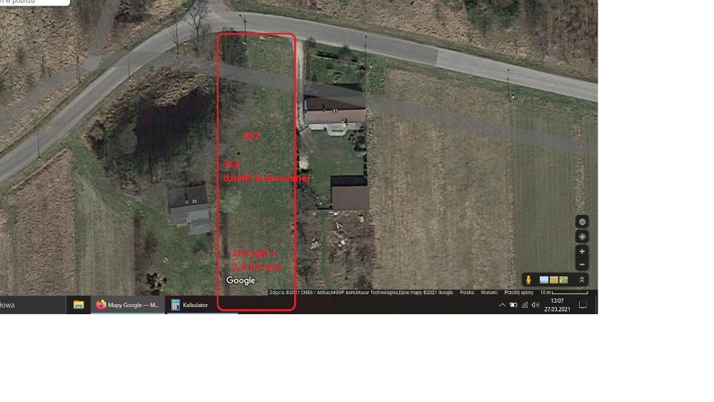 Działka rolno-budowlana Bukowa. Zdjęcie 4