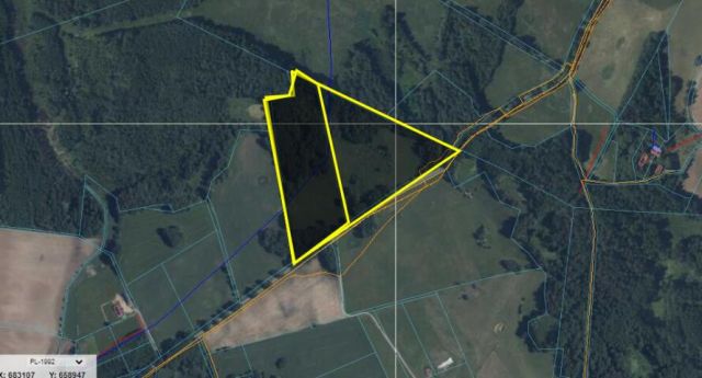 Działka rolna Langanki. Zdjęcie 3