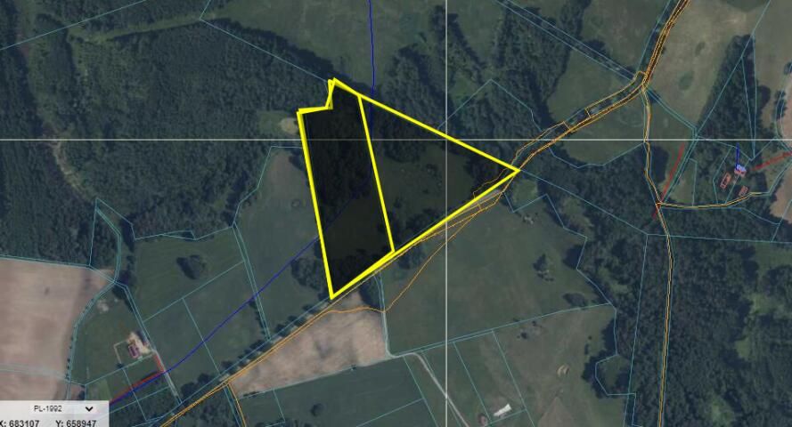 Działka rolna Langanki. Zdjęcie 3