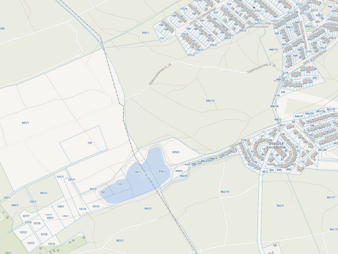 Działka inna Wilkanowo, drogi lesne. Zdjęcie 8