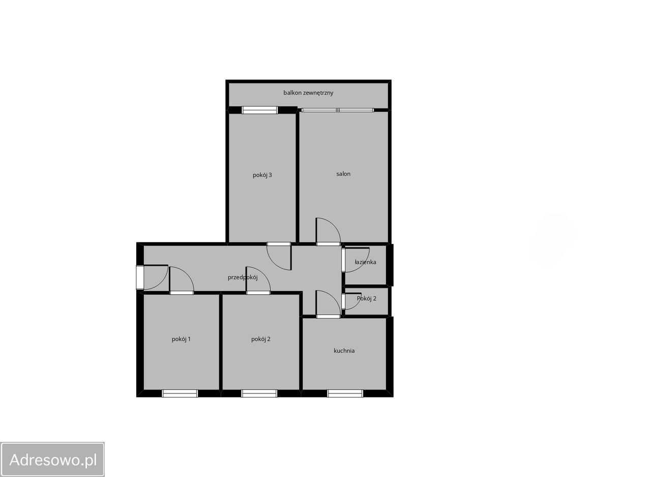 Mieszkanie 4-pokojowe Brzesko, os. Władysława Jagiełły. Zdjęcie 4