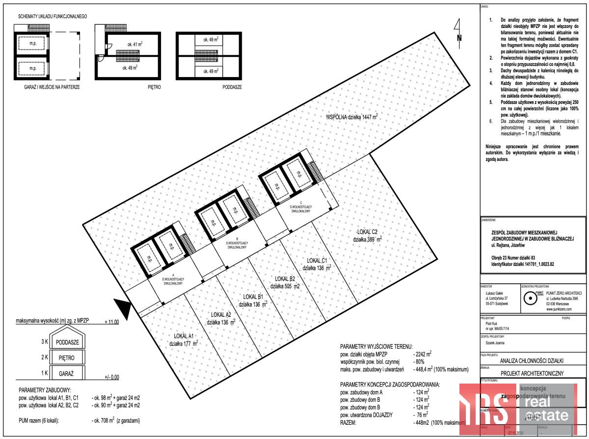 Działka budowlana Józefów, ul. Rejtana. Zdjęcie 6