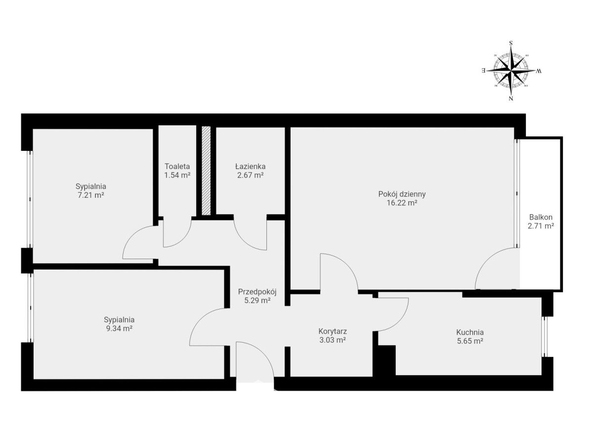 Mieszkanie 3-pokojowe Warszawa Wola, ul. Jana Olbrachta. Zdjęcie 15