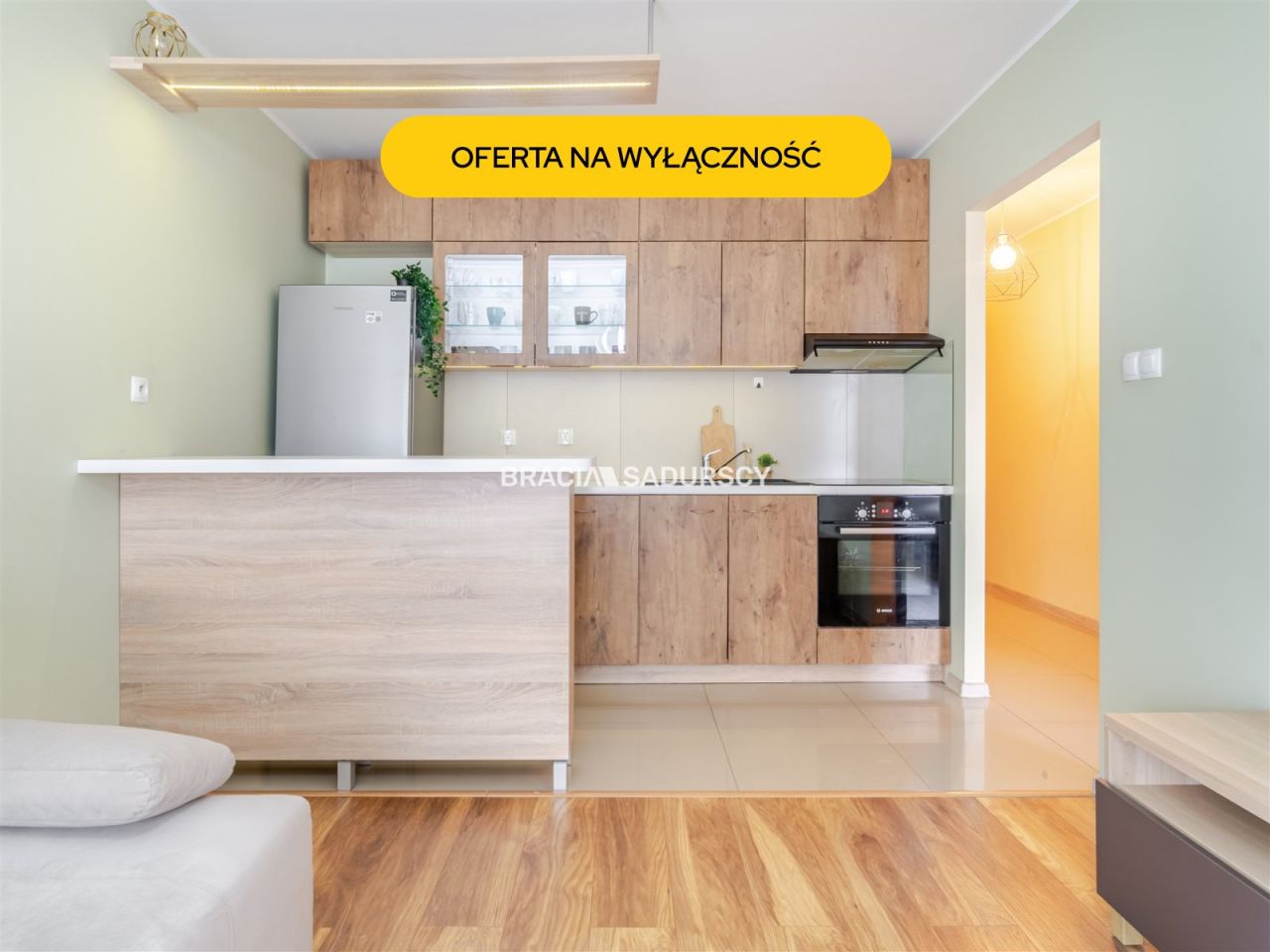 Mieszkanie 2-pokojowe Kraków Podgórze Duchackie, ul. Adama Bochenka. Zdjęcie 1