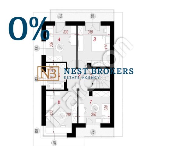 dom wolnostojący, 6 pokoi Radziszów, ul. Jarzębinowa. Zdjęcie 11