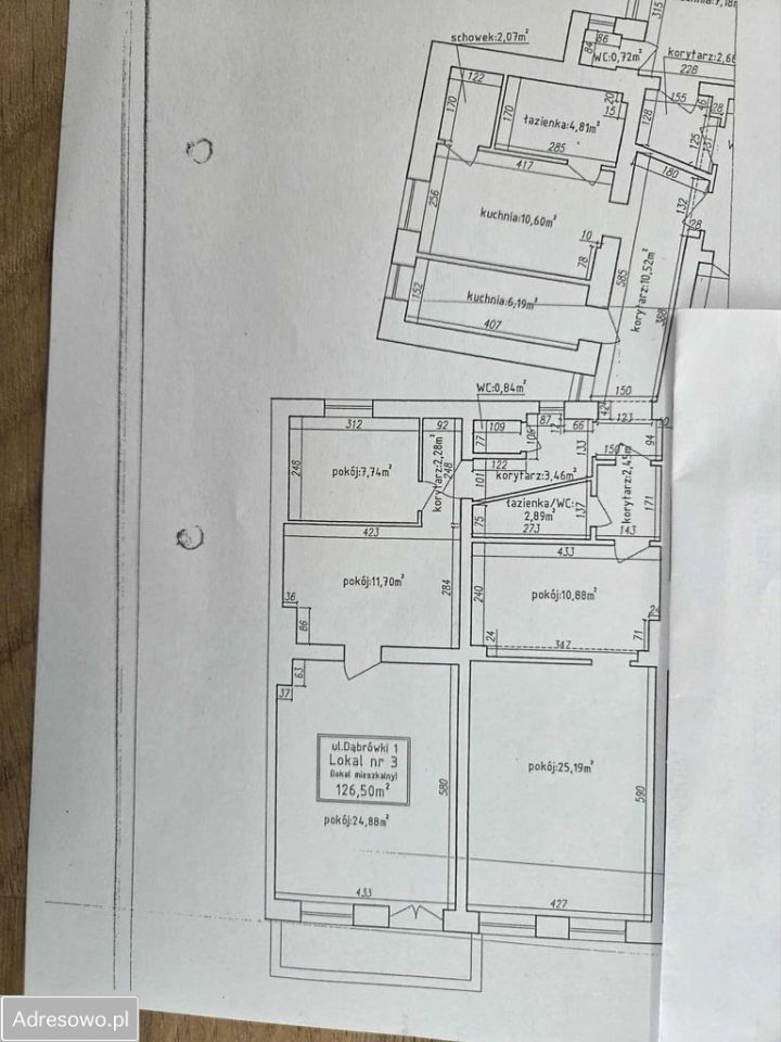 Mieszkanie 5-pokojowe Gniezno Centrum, ul. Dąbrówki. Zdjęcie 14