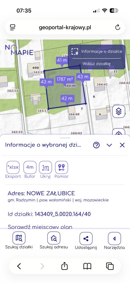 Działka budowlana Nowe Załubice, ul. Wiolinowa. Zdjęcie 13