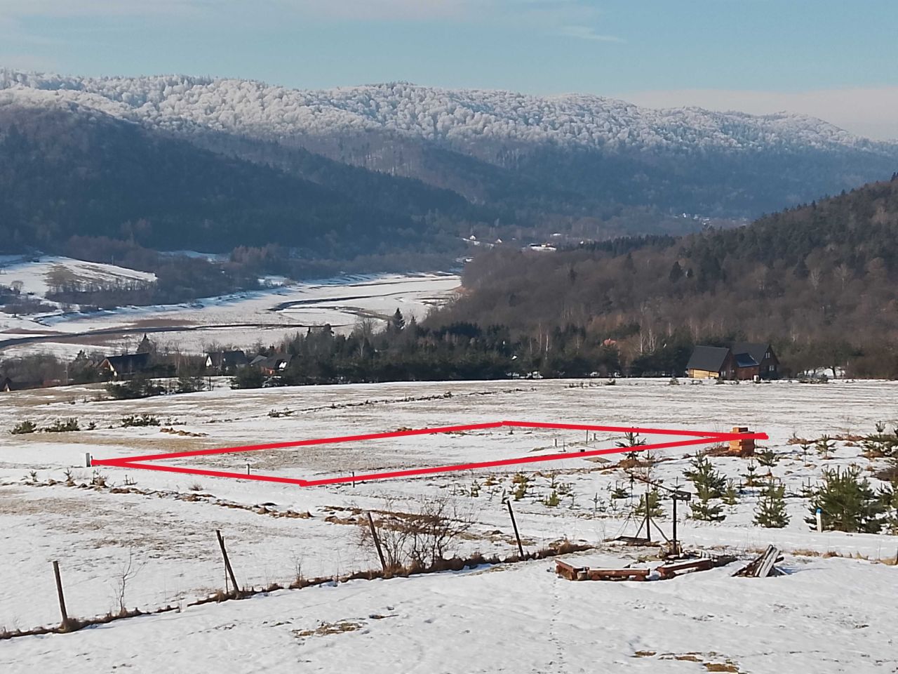 Działka budowlana Uście Gorlickie. Zdjęcie 7