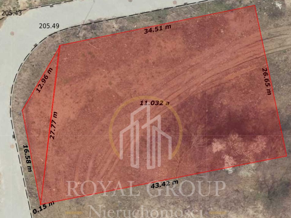 Działka budowlana Lublin Sławin. Zdjęcie 1