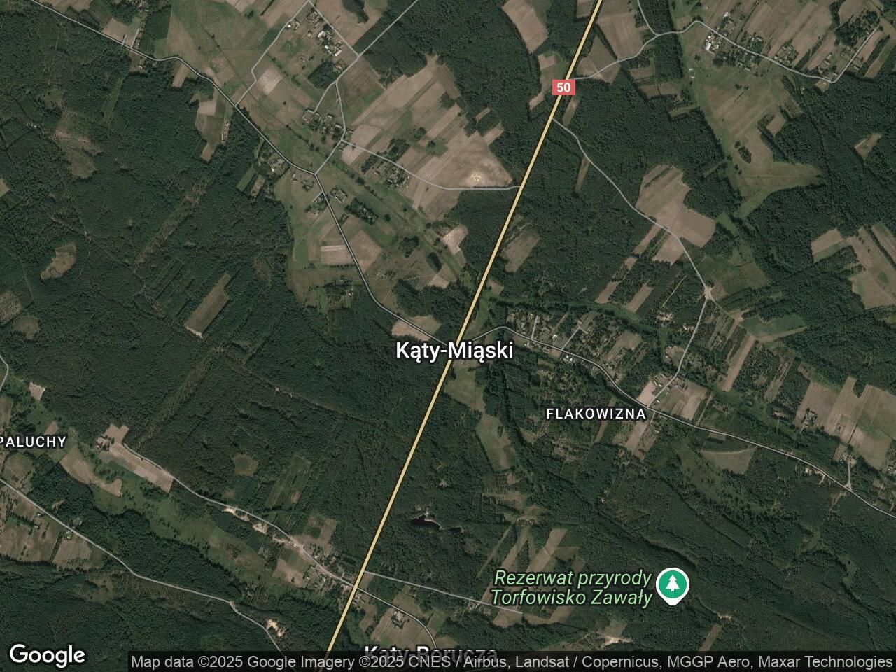Działka rolna Kąty-Miąski Flakowizna