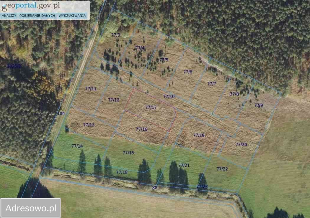 Działka budowlana Wielki Sosnowiec