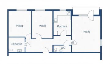 Mieszkanie 3-pokojowe Bytom, os. gen. Jerzego Ziętka