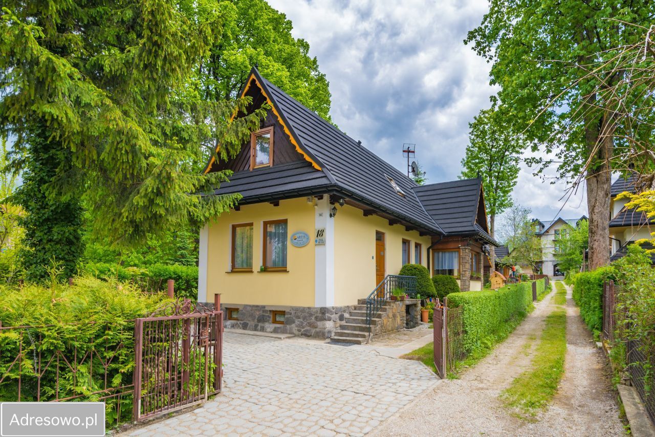 dom wolnostojący, 3 pokoje Zakopane Centrum, ul. Stanisława Witkiewicza
