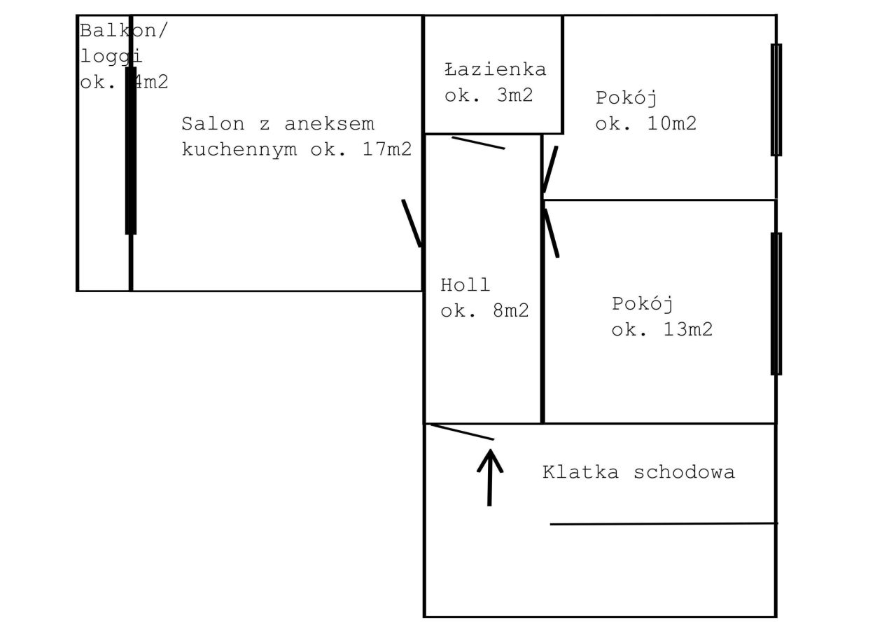 Mieszkanie 3-pokojowe Pabianice, ul. kard. Stefana Wyszyńskiego. Zdjęcie 8