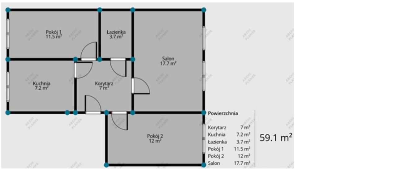 Mieszkanie 3-pokojowe Jędrzejów, ul. 11 Listopada. Zdjęcie 8